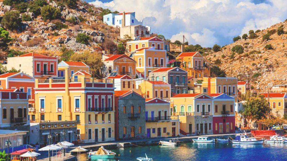 Moschos Mansion Villa Szími Kültér fotó