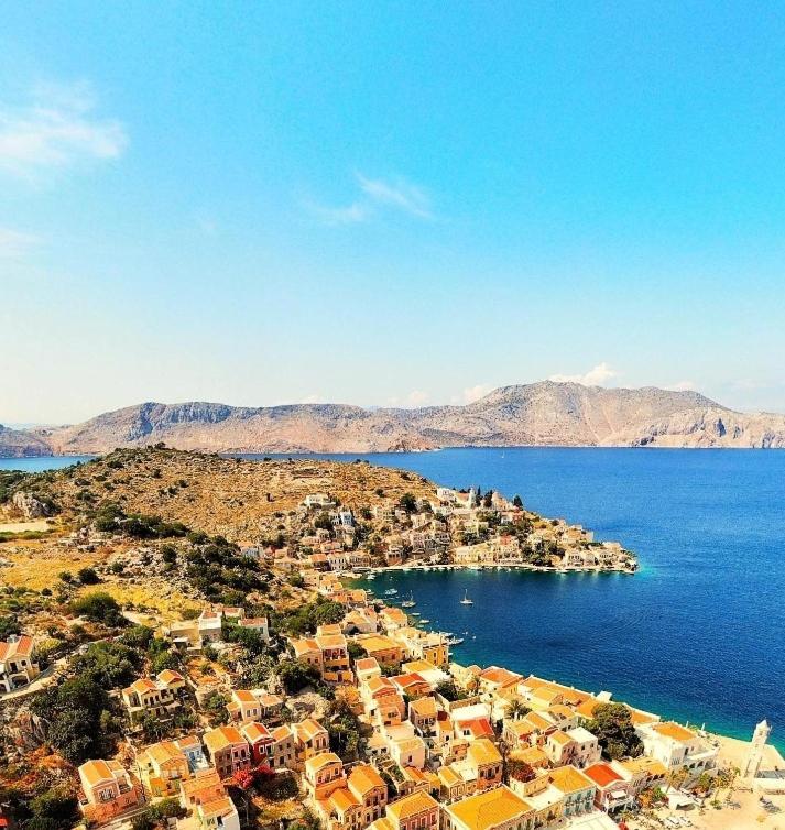 Moschos Mansion Villa Szími Kültér fotó