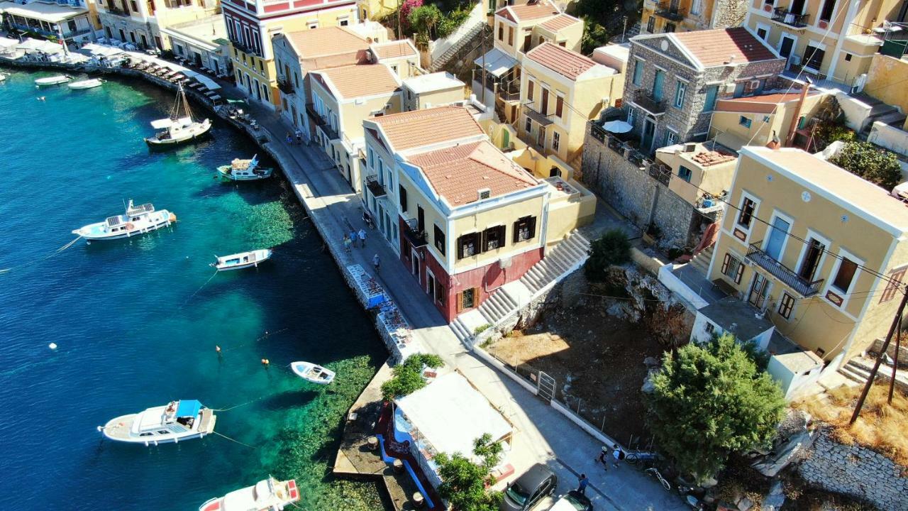 Moschos Mansion Villa Szími Kültér fotó