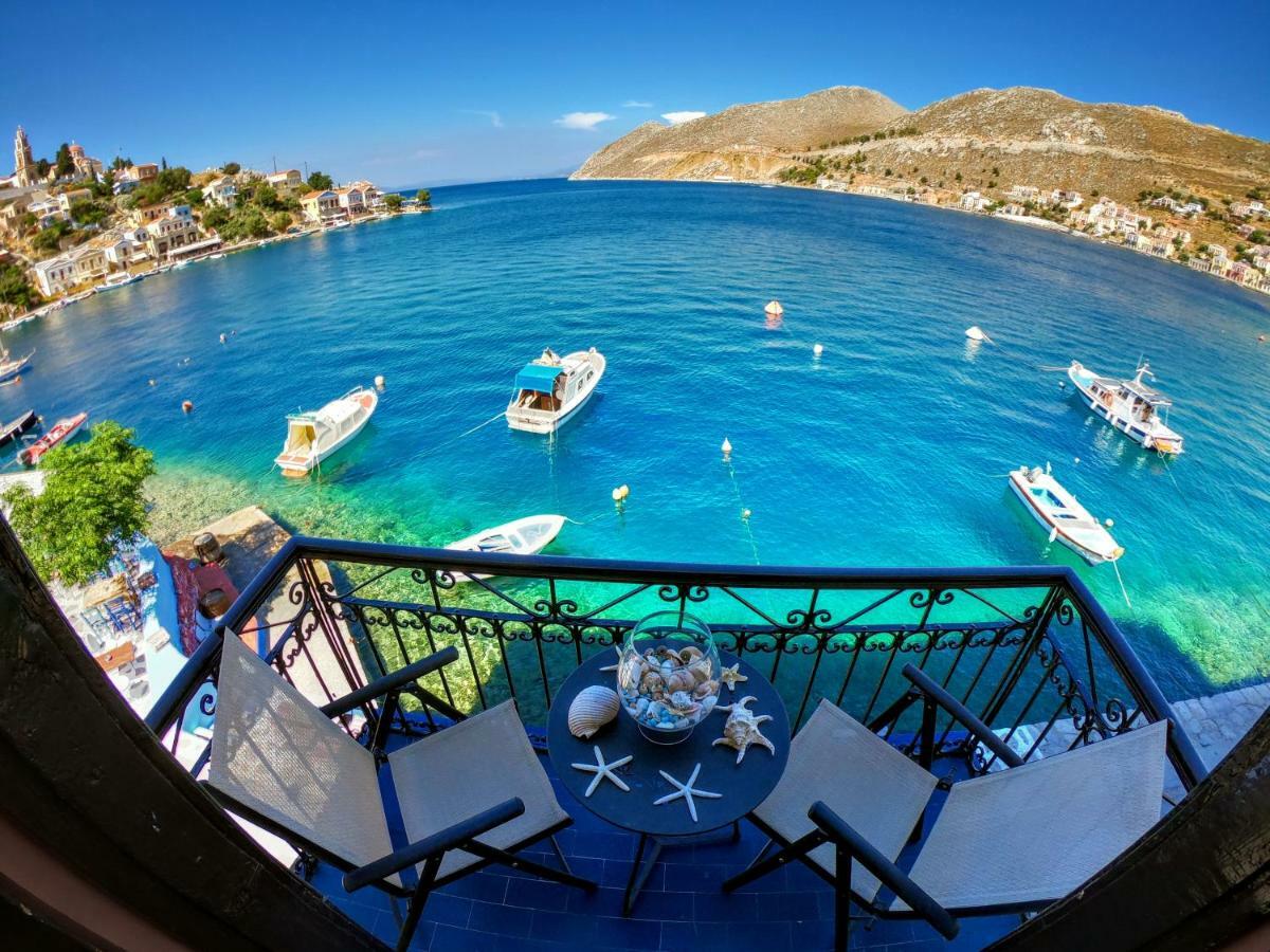 Moschos Mansion Villa Szími Kültér fotó