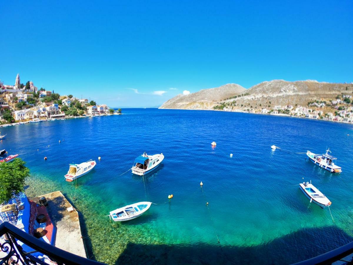 Moschos Mansion Villa Szími Kültér fotó